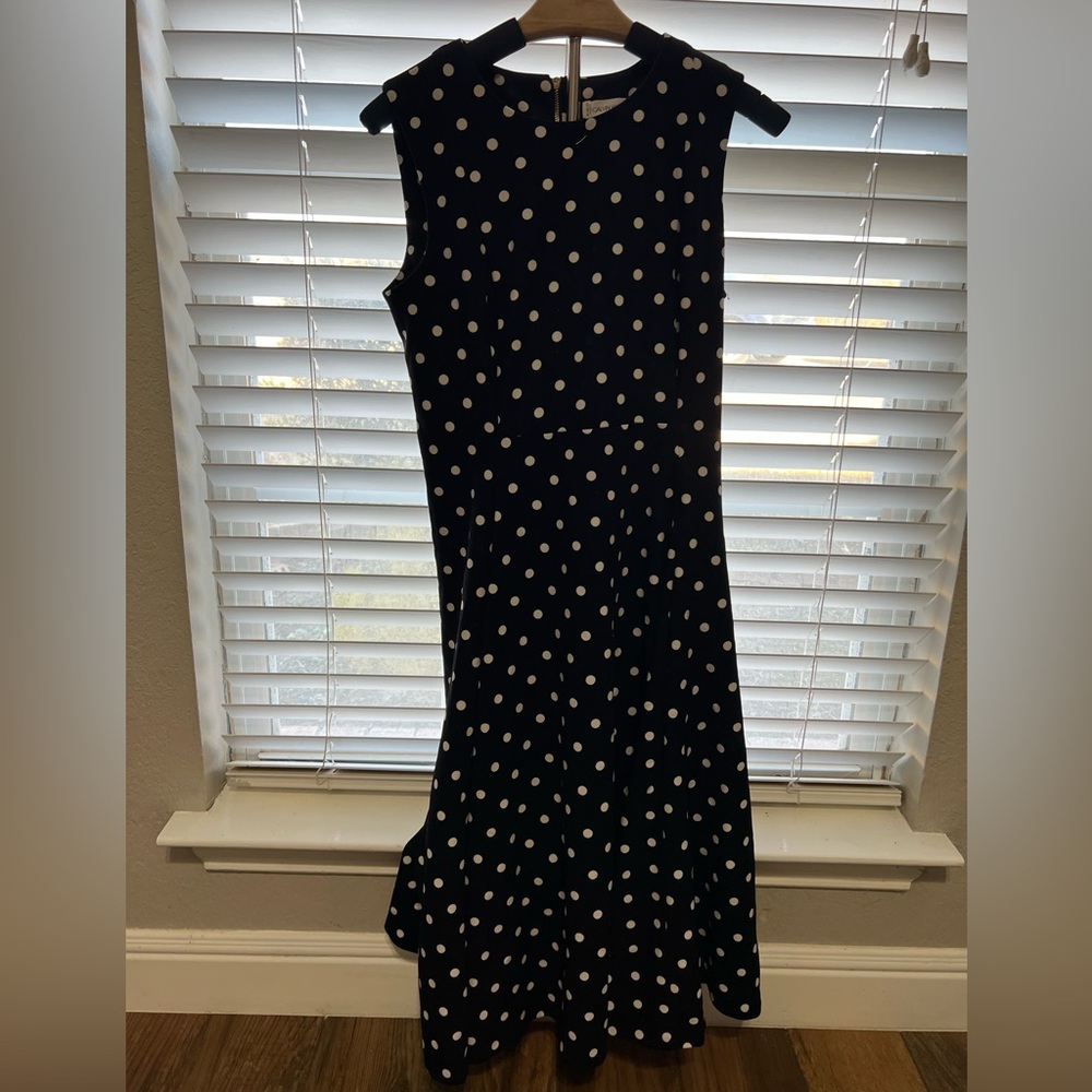 Poka dot Calvin Klein dress